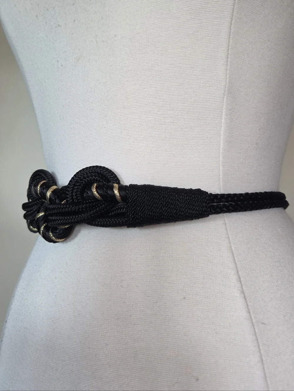 Vintage Knotted Rope Belt